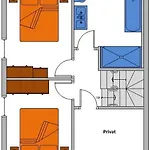 Holiday home Doppelhaushaelfte Duene & Reet Bohl
